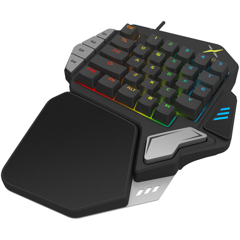 T9X One Handed GGaming Keyboard from Delux