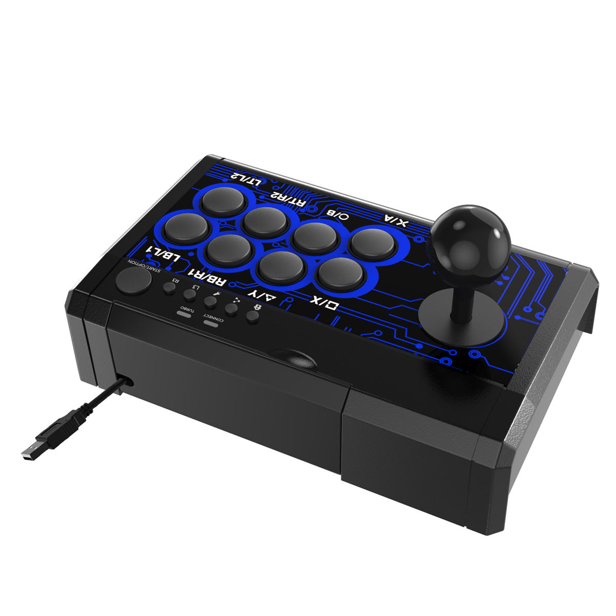 Fight Stick Controller - Arcade Fight Stick - USB Wired-