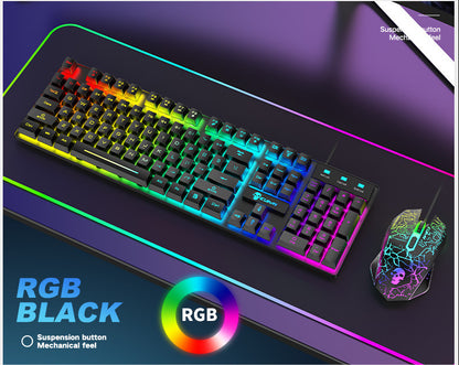 GGaming Keyboard and Mouse - Kuiyn T6RGB-