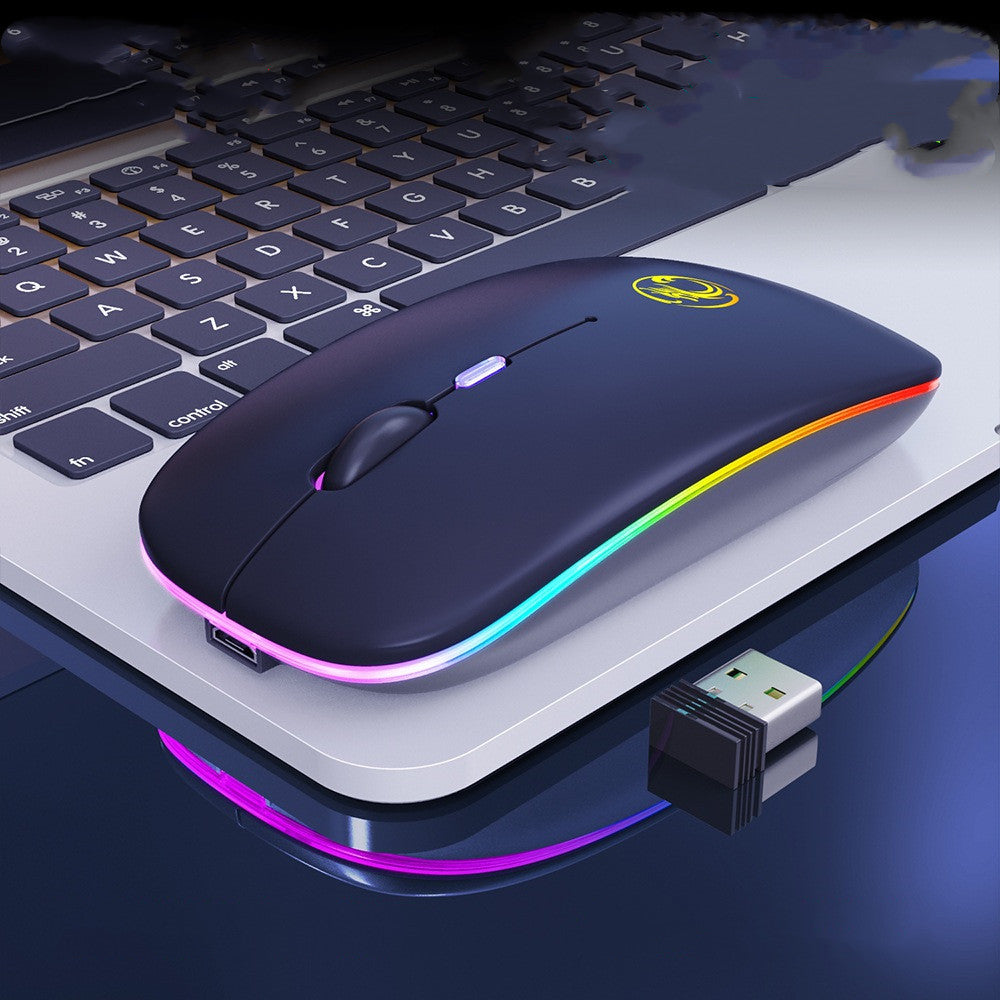 GGaming Mouse - Cool Wireless Mouse - E1100 by iMice - Dual-mode Bluetooth-