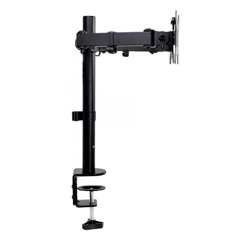 PC Monitor Dual Stand - C-Clamp Desktop Mount-