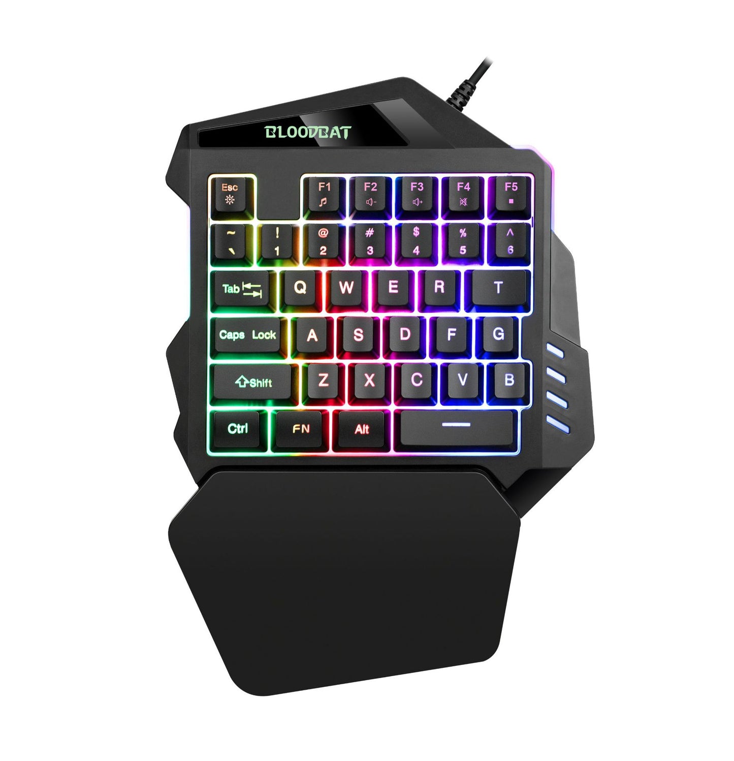 Single Hand Gaming Keyboard by BloodBat G92 Plus