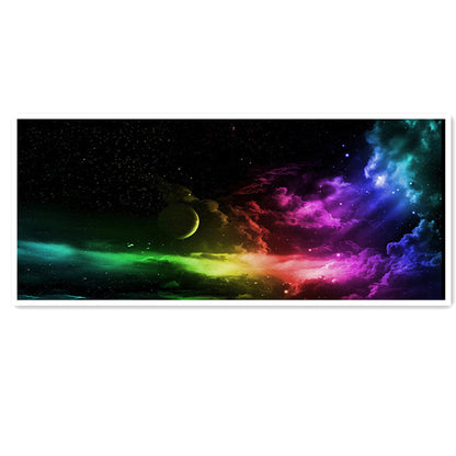 G.Gaming Mouse Mat - Cloudy Sky Rainbow - Gaming Mouse Pad-