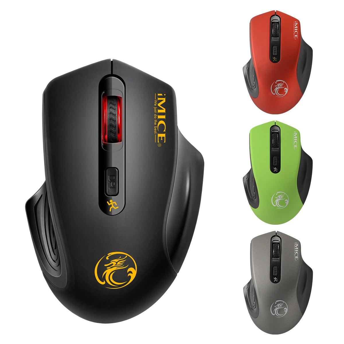 GGaming Mouse by iMICE - E-1800 2.4GHz - Wireless Mouse-