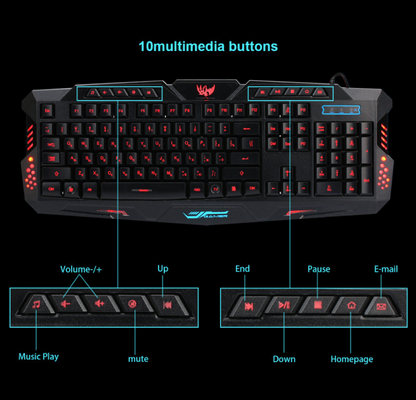 GGaming Keyboard and Mouse - J10 Gamer-