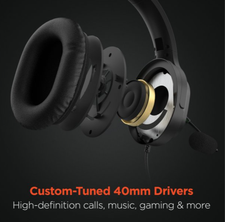 GGaming Headset by HyperGear, HyperGear V150 - Gamer Headset-