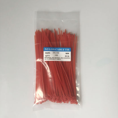 Nylon Cable Tie - 100 pcs 3x150mm-