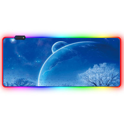 G.Gaming Mouse Mat - RGB - Space Themed - Mouse Pad-