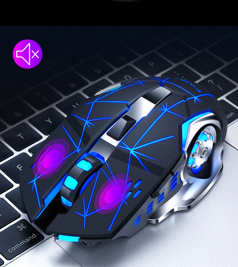 GGaming Mouse by T Wolf - T Wolf Q13 - Wireless Gaming Mouse - Ambidextrous-