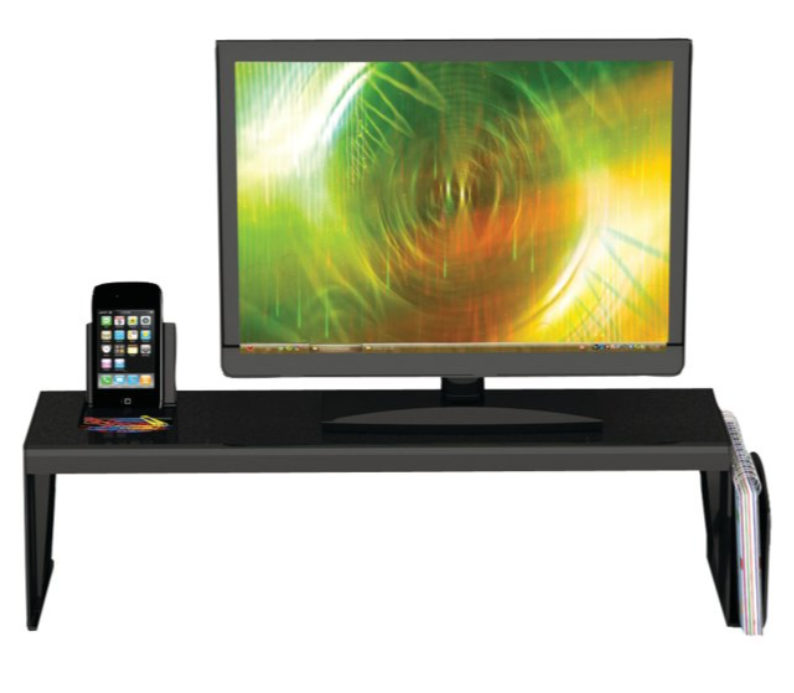 Deflecto Sustainable Office™, Desktop Monitor Riser, Laptop Stand-