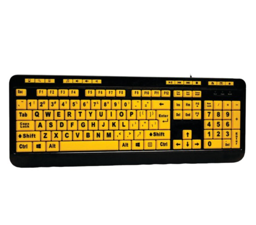 Visual Impairment Keyboard-