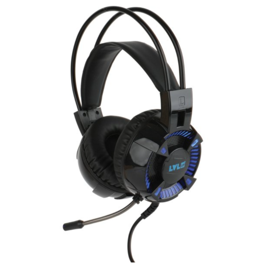 GGaming Headset by Lvlup - Deluxe Light-Up Headphones for Gamers-